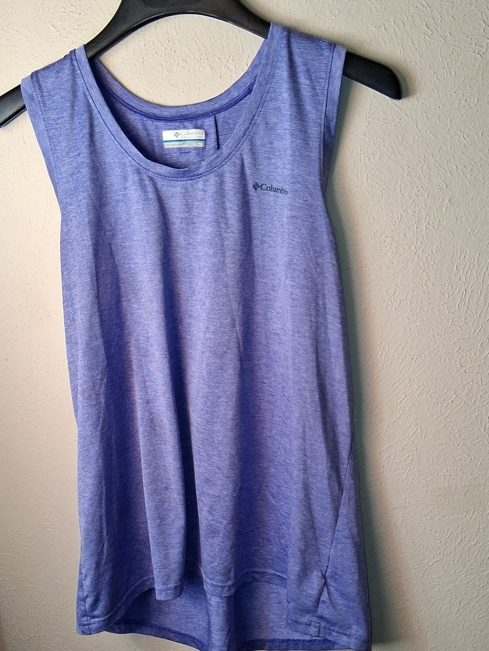 Columbia Women's Heathered Lavender Performance Tank